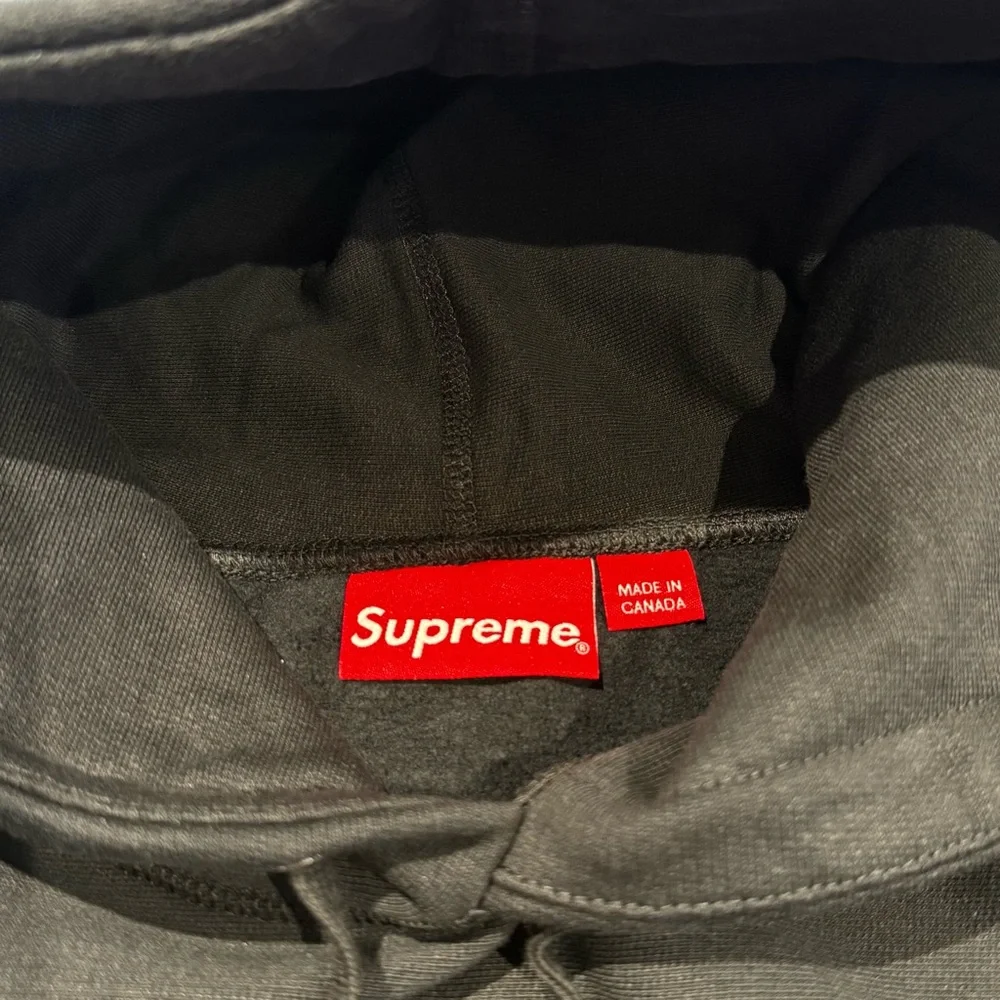 Supreme Bandana Box Logo Hoodie Hooded Sweatshirt Black FW19 Size Large - Picture 3 of 8
